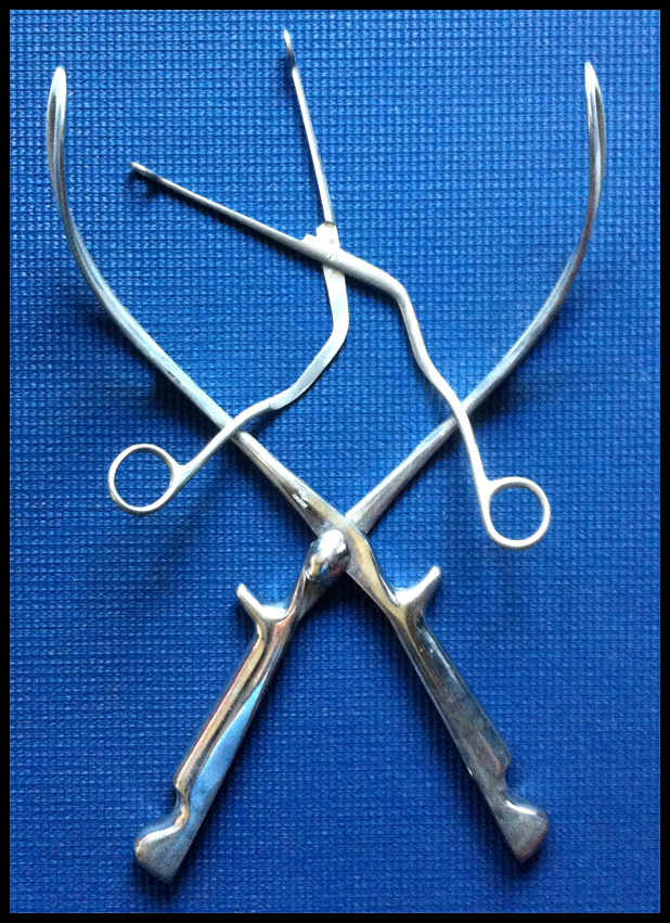Medical instruments that were sampled for use in the construction of rhythm tracks.